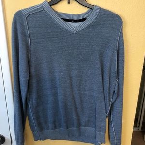 14TH & UNION MEN'S M LONG-SLEEVE BLUE GRAY